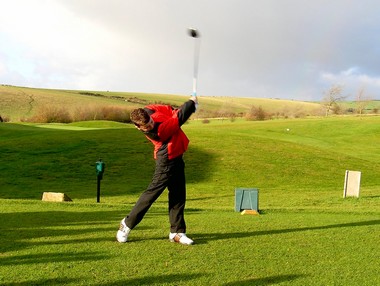 2008/09 Juniors Captain, Jonny Ingram, driving-in