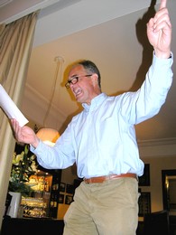 Golf du Sart's President Jean Francois Toulemonde