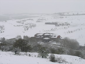 Unseasonal April snow