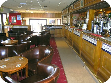 The Lounge Bar looking towards the Spikes Bar & Terrace