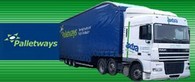 We are members of Palletways the largest Pallet Network in Europe