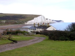 The 'Seven Sisters', viewed from Cuckmere Haven