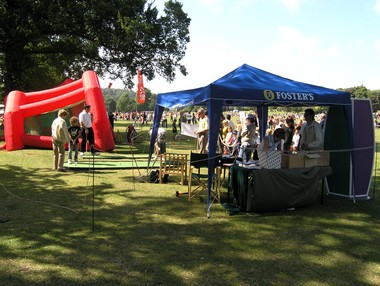 Putting holes at the Brighton & Hove International Festival of Sport in Preston Park
