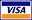 We accept Visa
