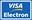 We accept Visa Electron