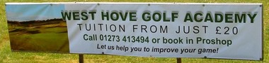 West Hove Golf Academy - Tuition available
